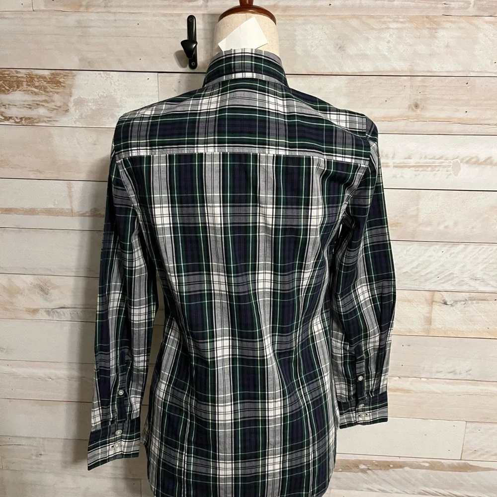 NWT J.Crew plaid shirt size XS